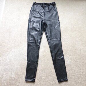 LOVE, FIRE high waist faux leather skinny pants